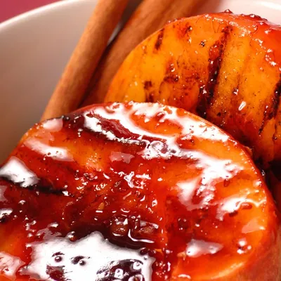 Vanilla Roasted Peaches
