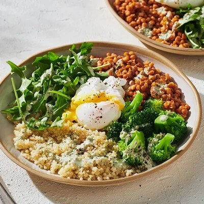 Green Eggs & Veg Power Bowl