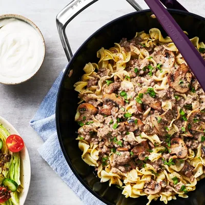 Wintry Beef Stroganoff
