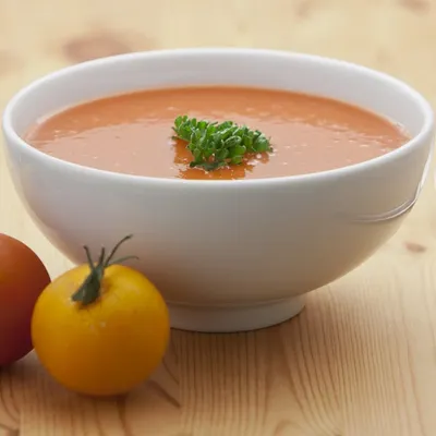 Yellow Tomato and Smoked Paprika Gazpacho
