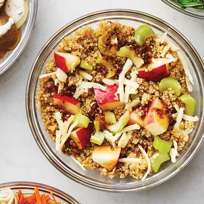 Apple ‘n Aged Cheddar Quinoa Salad