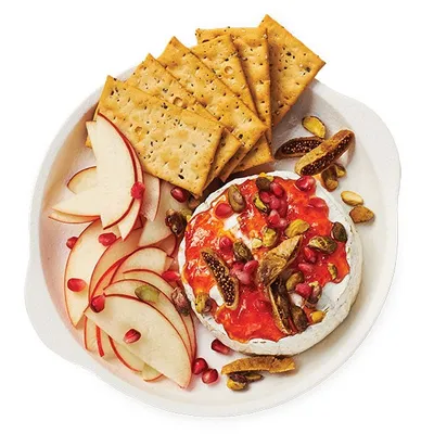 Baked Brie with Red Pepper Jelly