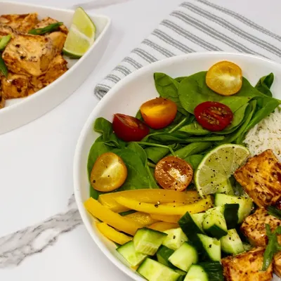 Bang Bang-Style Tofu Power Bowl