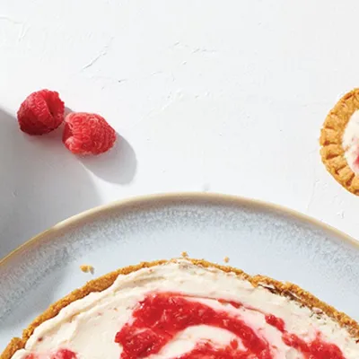 Berry Swirl Cheesecake Tarts