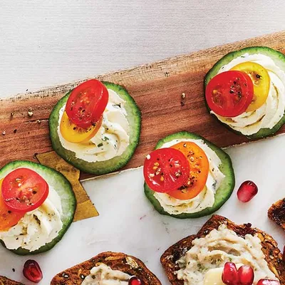 Classy Cucumber Bites