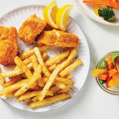 Crispy & Crunchy Cod