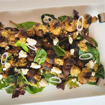 Grilled Cuban-Style Mushrooms