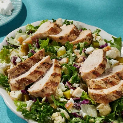 Dilly Honey Mustard Chopped Salad