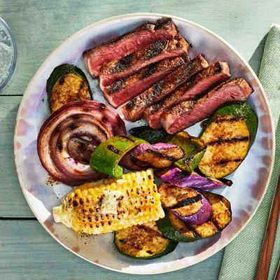 Dynamo Grilled Steak & Veggies