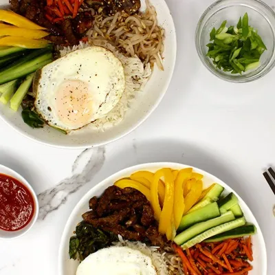 Easy Bibimbap-Inspired Bowl