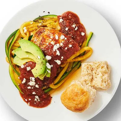 Enchilada Chicken & Zoodles