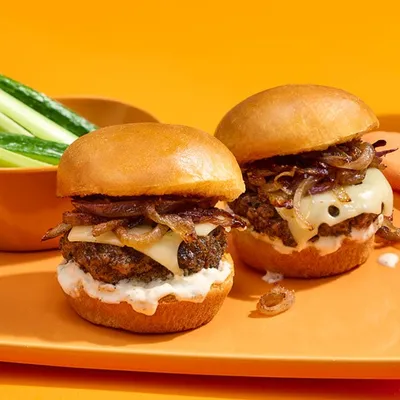 French Onion Beef Sliders