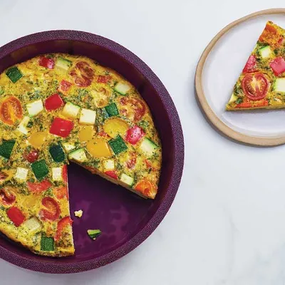 Garden Veggie Family Frittata