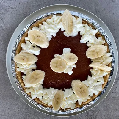 Go Bananas Chocolate Cream Pie 