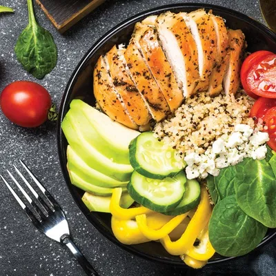 Greek Chicken Power Bowl