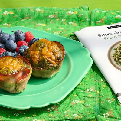 Green Eggs & Ham Bites