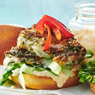 Grilled West Coast Fish Sandwich