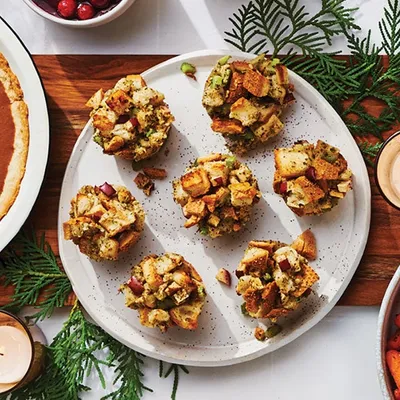 Happy Holidays Stuffing Cups