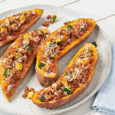 Sloppy Joe Sweet Potatoes