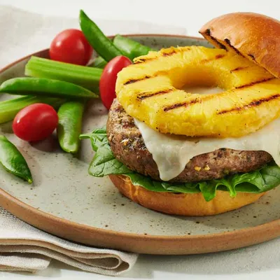 Tropical Turkey Burgers