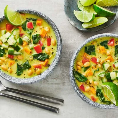 Coconut Curry Lime Soup