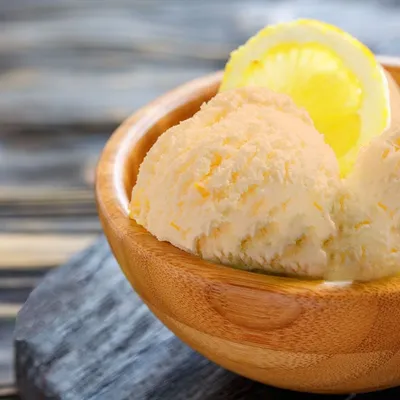 Luscious Lemony Ice Cream