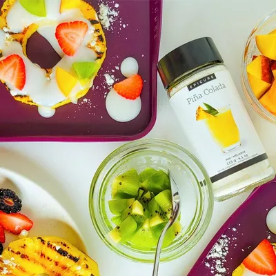 Piña Colada Pineapple Pizza