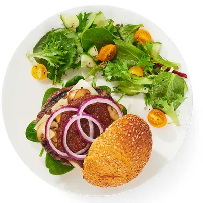 Saucy Smokin’ Beef Burgers 