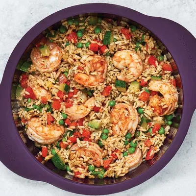 Spanish Shrimp & Rice