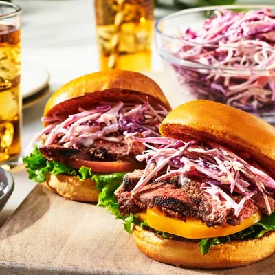 Steak & Slaw Sandwich