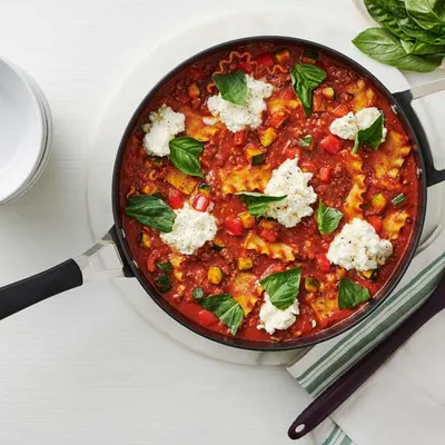 Summer Lasagna Skillet