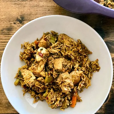 Thai Chicken Rice Bowl 