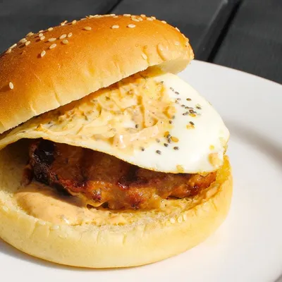 Tocino Breakfast Burger