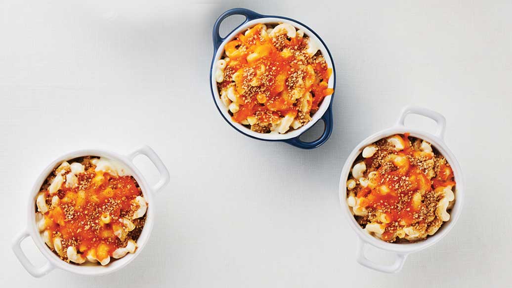 Tiny Baked Mac & Cheese