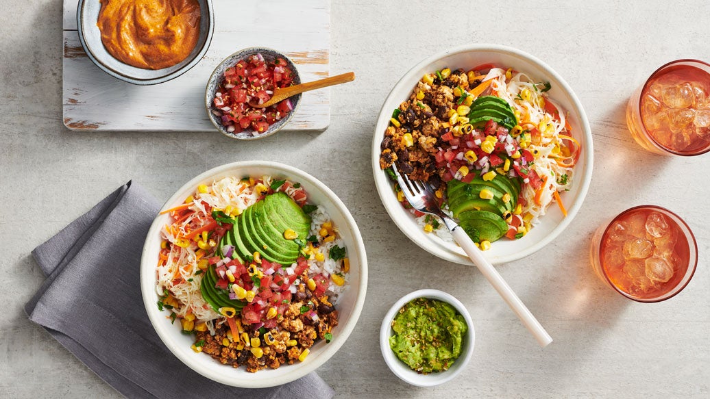 Tofu Burrito Bowls