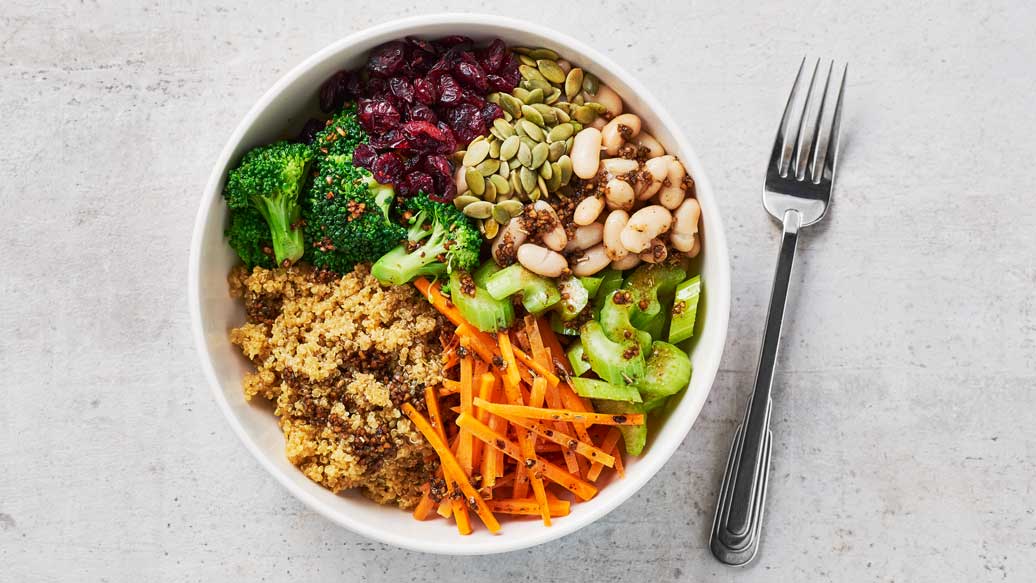 Winter Quinoa & White Bean Salad