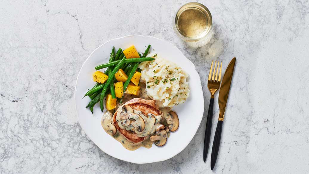 Wintry Mushroom Pork